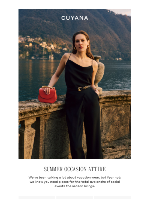 Cuyana - Summer Occasion Attire