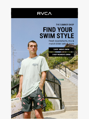 RVCA - ☀️ The Summer Shop is Open