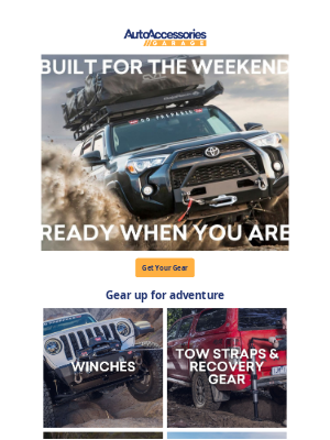 AutoAccessoriesGarage - Explore Gear Upgrades for Your Next Adventure!