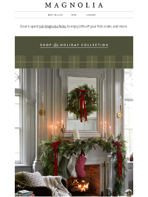 magnolia - Introducing our holiday collection!