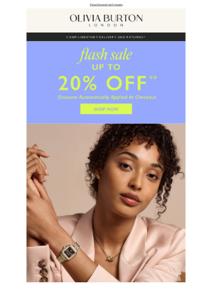 Olivia Burton - Only hours left 🚨