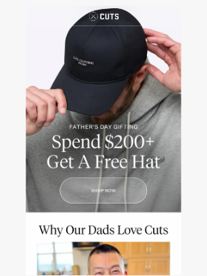 Cuts Clothing - What Dads Love About Cuts