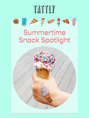 Tattly - The Tattly Summer Treat Menu 🍦