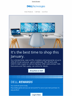 Dell (United Kingdom) - New season, new tech offers have arrived | Winter Sale Event