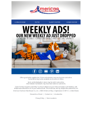 American Furniture Warehouse - ✅ Check Out Our New Weekly Ad ✅