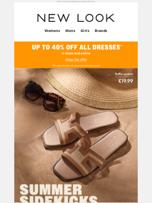 New Look (United Kingdom) - NEW shoes to summer in
