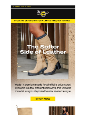 Dr. Martens - Find the softer side of leather