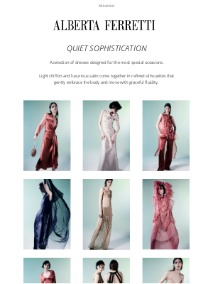 AlbertaFerretti - LOOKS FOR SPECIAL EVENTS