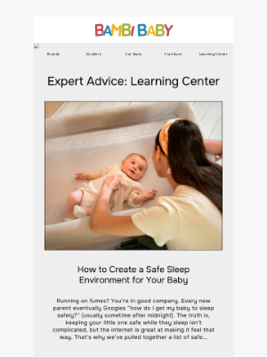 🌙 Sweet Dreams Ahead: Tips for a Safe Sleep Space for Baby