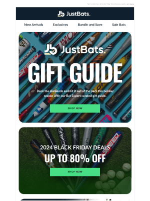 JustBats - JustBats Gift Guide