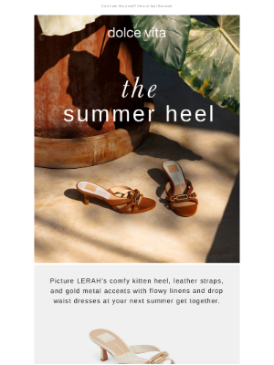 Dolce Vita - EVERYONE’S NEW FAVORITE HEEL