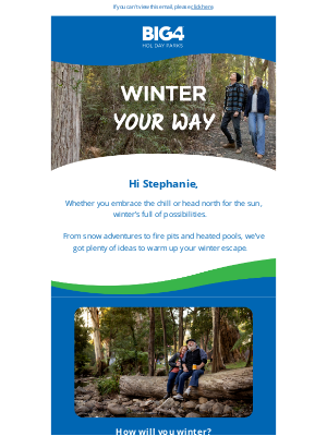 BIG4 Holiday Parks of Australia Pty Ltd - Hi Stephanie, find more than 70 parks  that permit camp fires inside...
