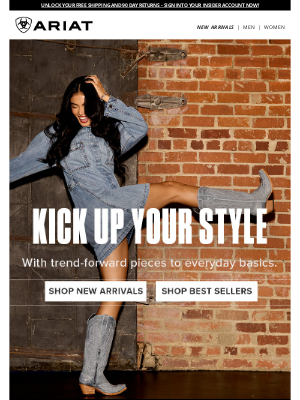 Ariat International Inc - Switch Up Your Look