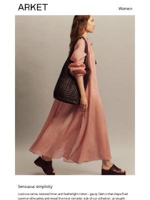 ARKET - SS25 – Sensuous simplicity