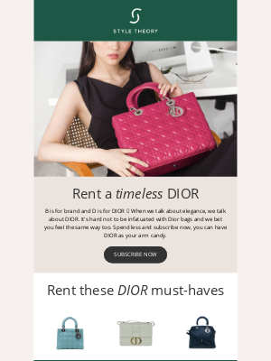 Style Theory (Singapore) - Pretty and elegance in Dior 💖