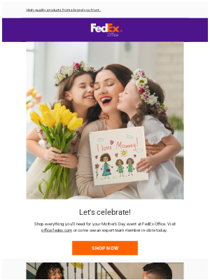 FedEx - Show Mom she’s special