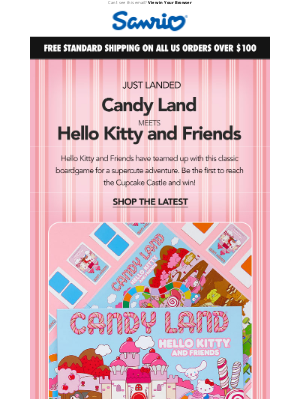 Sanrio - Candy Land meets Hello Kitty and Friends 🍭