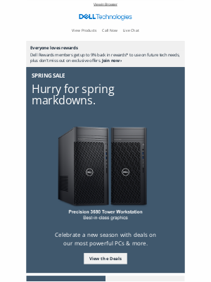 Dell - A season of exceptional savings.