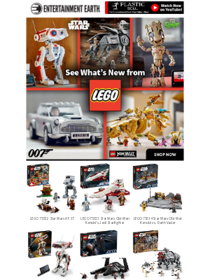 Entertainment Earth - New LEGO Is Here! ✨