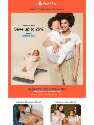 Ergobaby - Up to 25% off Prime Day Sale
