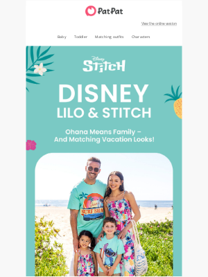 PatPat - Say Aloha to Our New Disney Lilo & Stitch Collection! 🌺