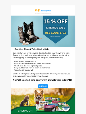 EntirelyPets - Your Pet Called — They Heard It’s 15% Off Today 🐕