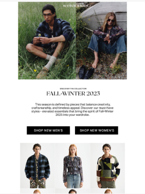 Scotch & Soda - Statement Season: FW25 Arrivals