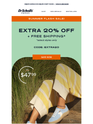 Dr. Scholls Shoes - ⚡SUMMER FLASH SALE! Extra 20% off starts NOW
