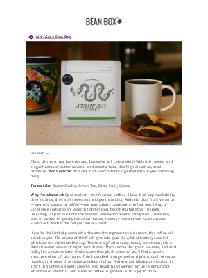 BeanBox - Did You Miss This? You'll love this Mexican microlot ☕🍪