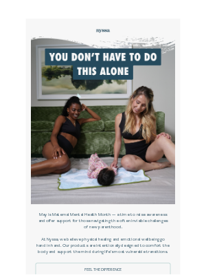 Nyssa - Maternal mental health matters — now more than ever