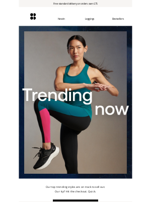 Sweaty Betty - What’s trending this month?