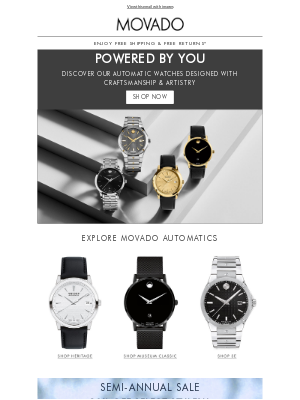 Movado - Powered By You: Discover Automatic Watches