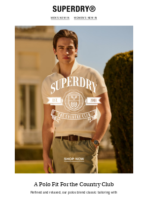 Superdry - Elevate Your Summer Game With Polos