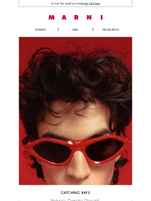 Marni - Catching rays with Marni Sunglasses