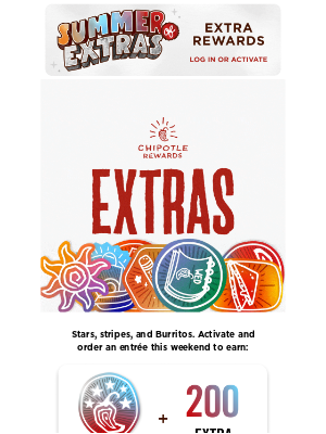 Chipotle Mexican Grill - Red, White & Bite: Your new Extra just Dropped 👇