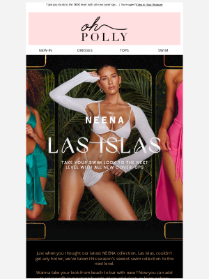 Oh Polly - Our latest NEENA drop just got even HOTTER 🌴