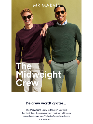Mr Marvis (Netherlands) - The Midweight Crew in nieuwe herfsttinten