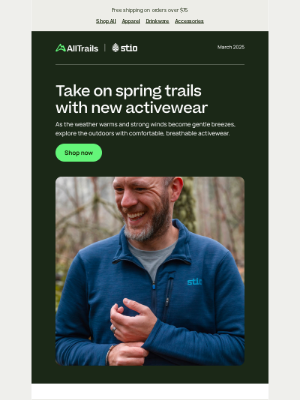 AllTrails - New gear from AllTrails × Stio