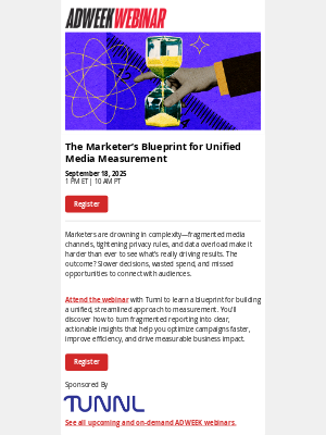 Adweek - The Marketer’s Blueprint for Unified Media Measurement