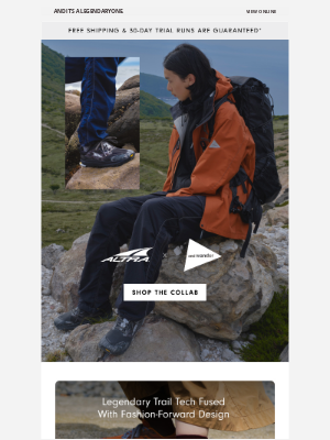 Altra Running - 🚨Altra x and wander limited-edition collab🚨