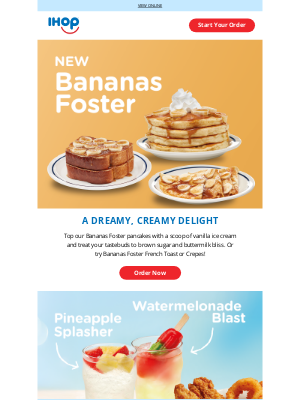 IHOP - Have you tried our Bananas Foster pancakes?