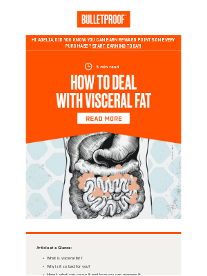 BULLETPROOF Inc - How To Deal With Visceral Fat