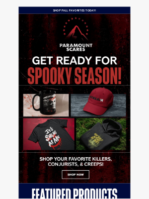 Paramount+ - Spooky Season Starts Here 👻 Shop the Wicked & Weird!