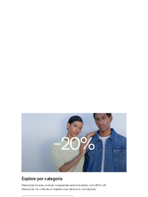 Farfetch (Brazil) - 20% off: compre por categoria