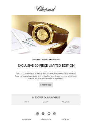 Chopard - L.U.C Qualité Fleurier 20th Anniversary Edition