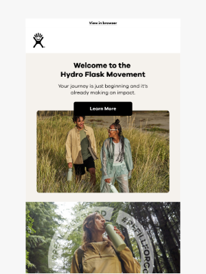 Hydroflask - You're a part of the movement.