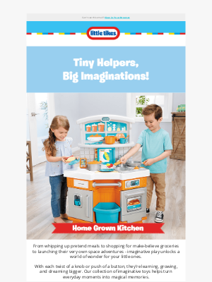 Little Tikes - What Will They Dream Up Today? 💭