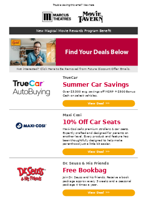 Marcus Theatres - Your Member Discounts Are Here