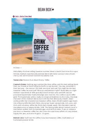 BeanBox - Limited Batch: 