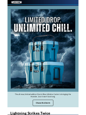 lifetime.com - Storm Warning: Limited Drop Ahead